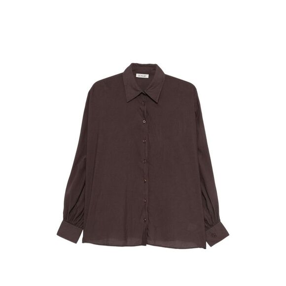 Sosue Women's Shirts Brown